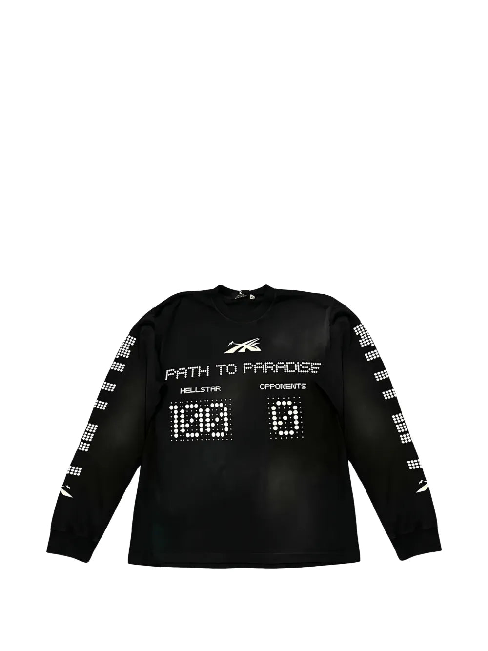 HELLSTAR playera manga larga con logo estampado | Farfetch 34282625