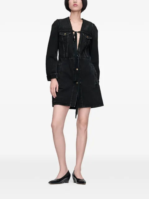Maison Margiela chamarra de mezclilla - imagen 2