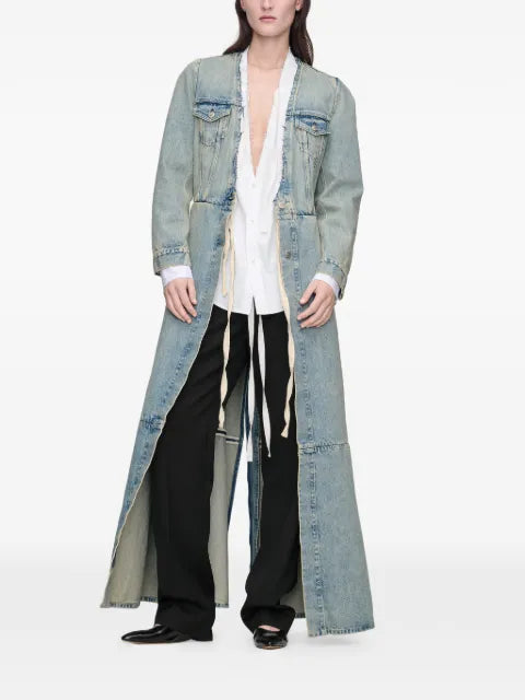 Maison Margiela camisa con cuello en V - imagen 2