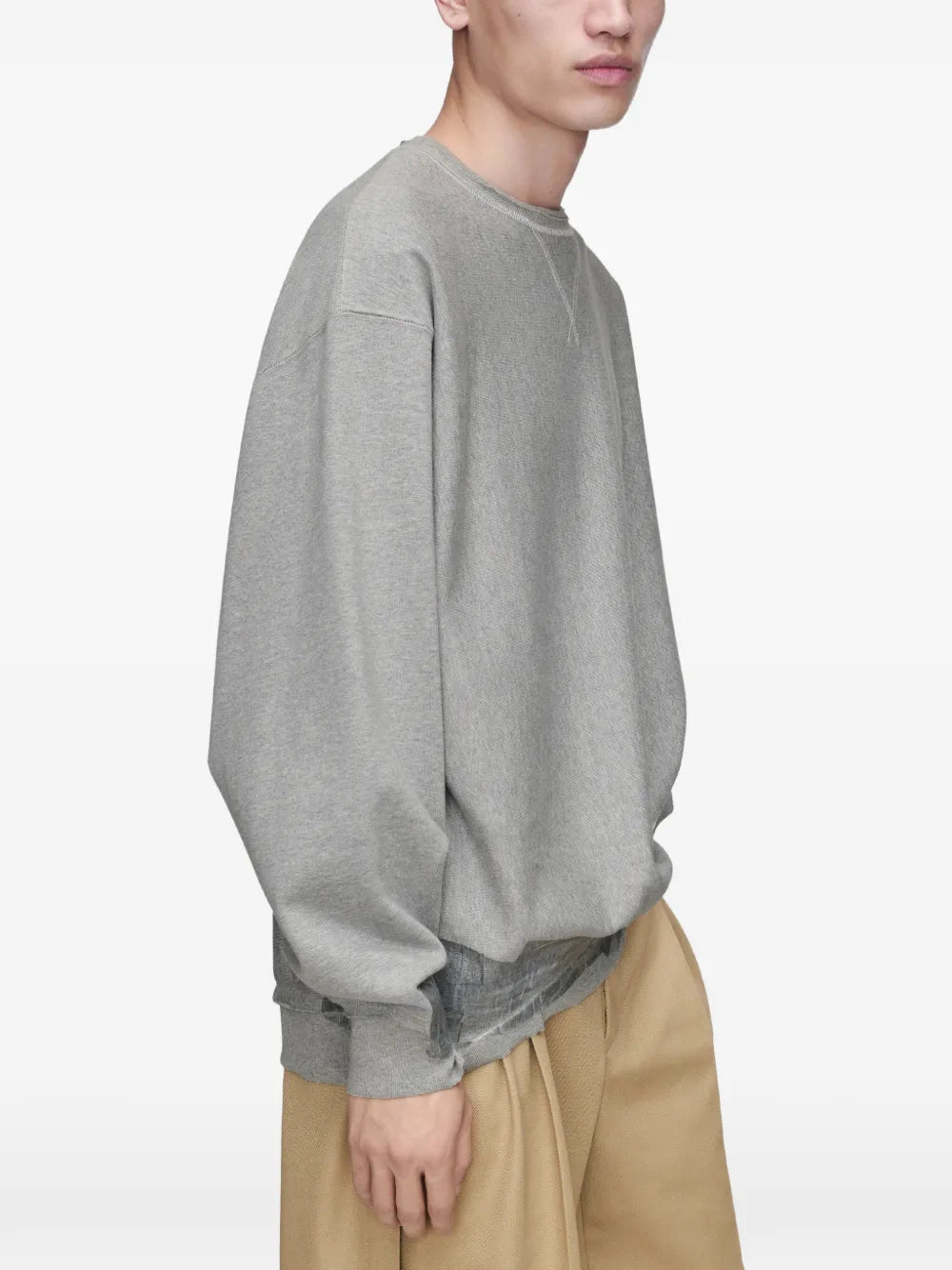 Maison Margiela sudadera manga larga - Gris - imagen 4