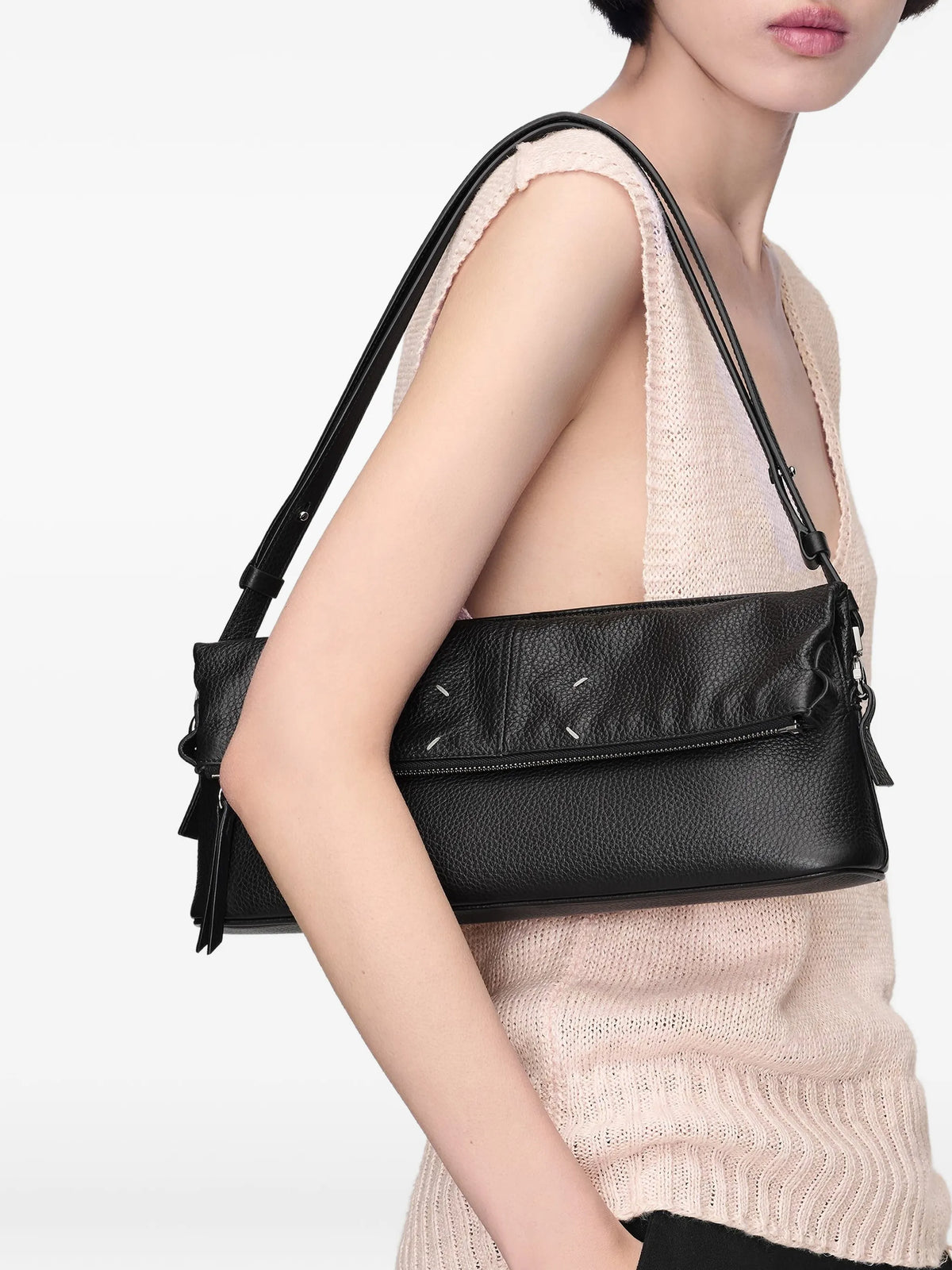 Maison Margiela bolsa crossbody 5AC - Negro - imagen 2