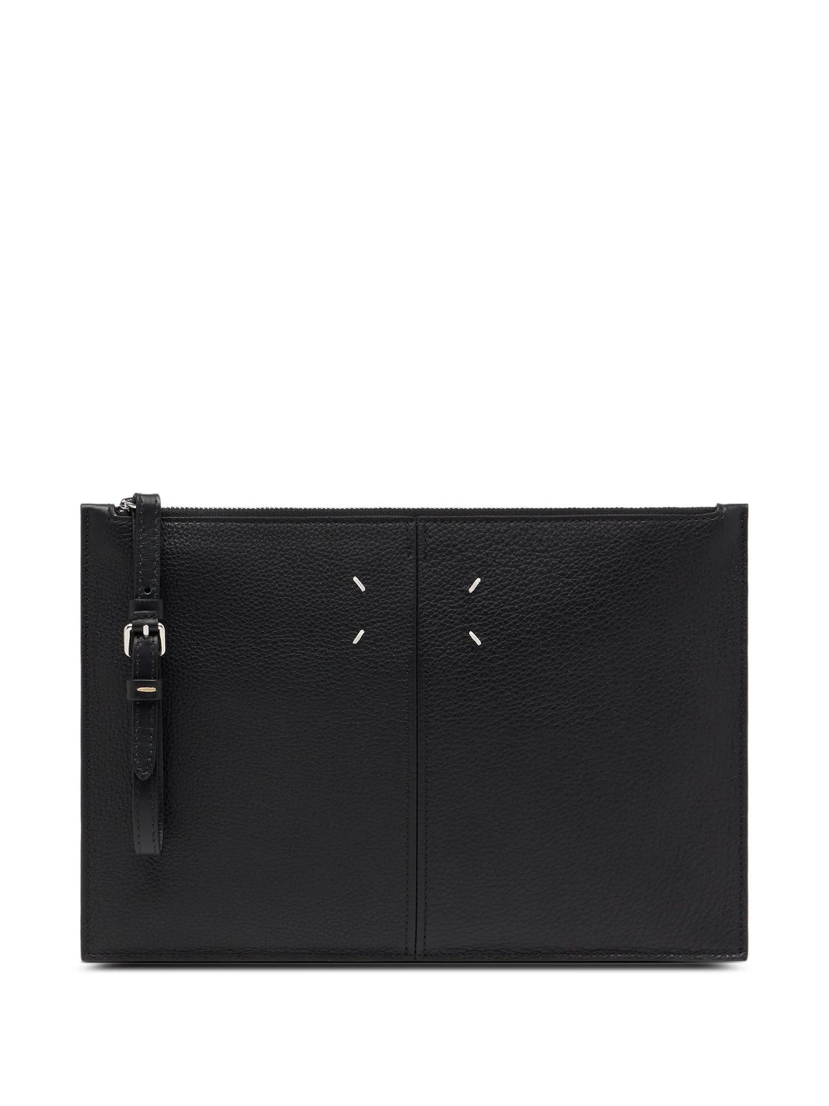 Maison Margiela bolsa de mano con hebilla - Negro - imagen 1