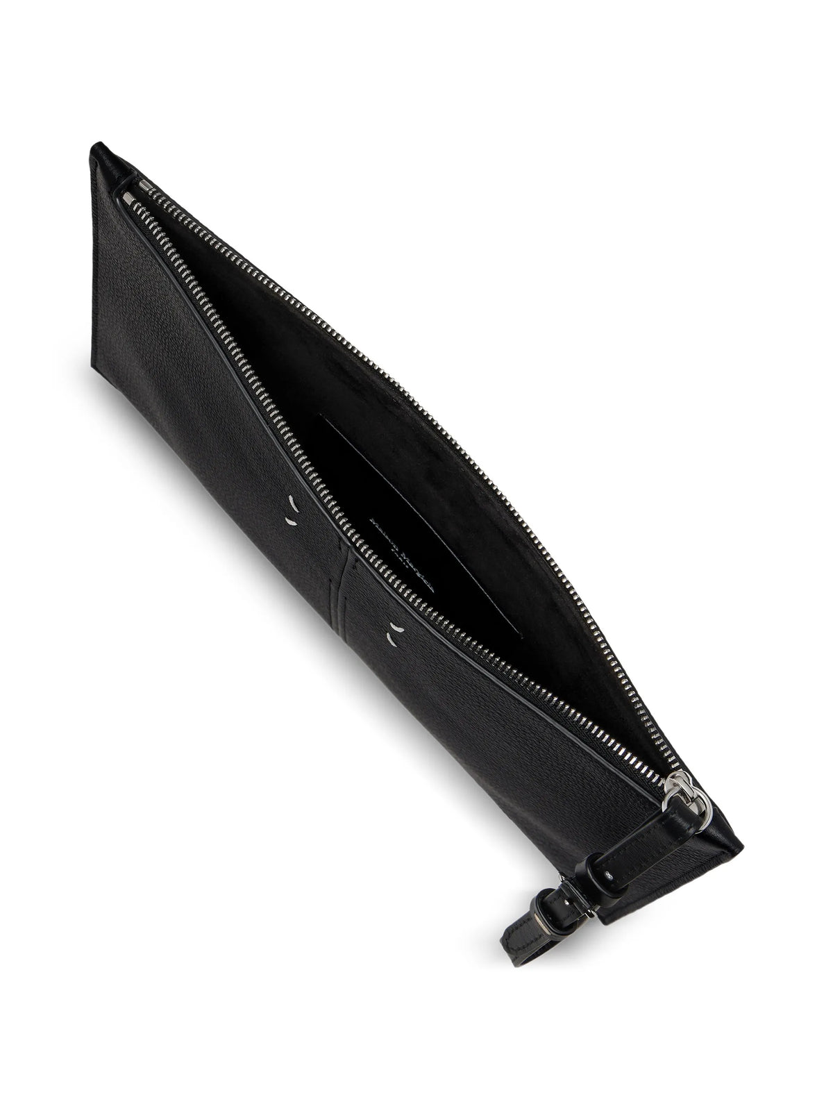 Maison Margiela bolsa de mano con hebilla - Negro - imagen 4