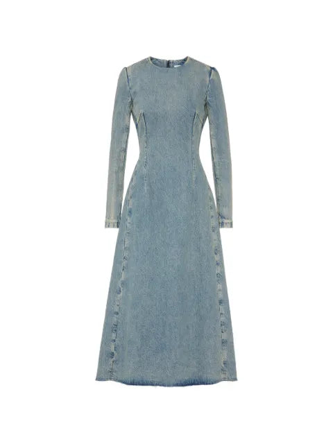 Maison Margiela vestido midi de mezclilla - imagen 1