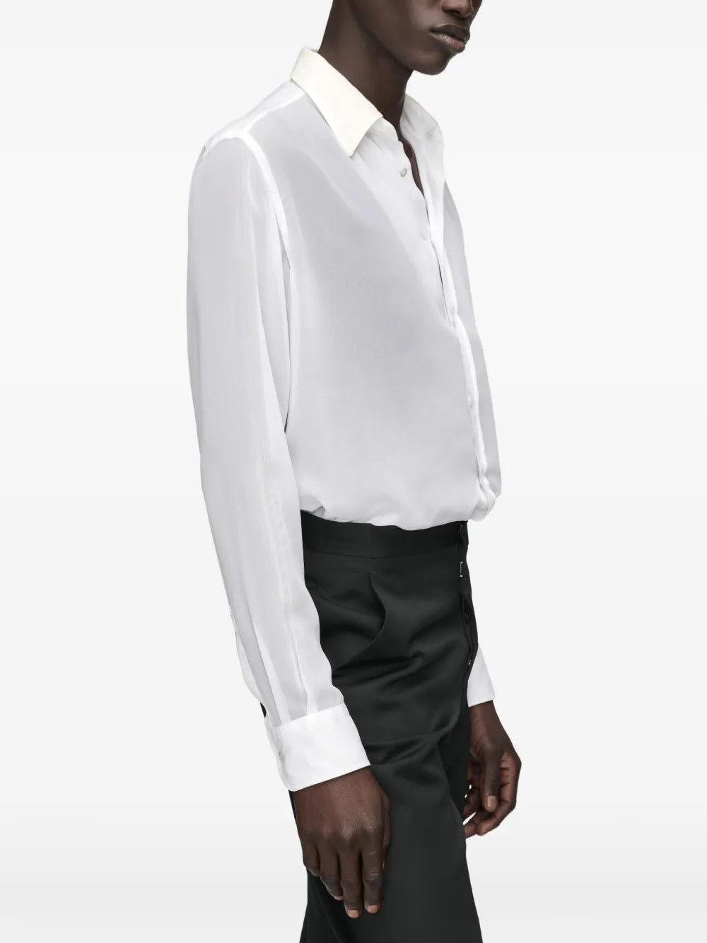 Maison Margiela camisa de vestir cubierta - Blanco - imagen 4