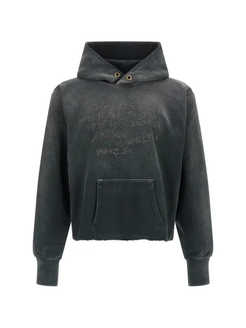 Maison Margiela hoodie con logo bordado - imagen 1