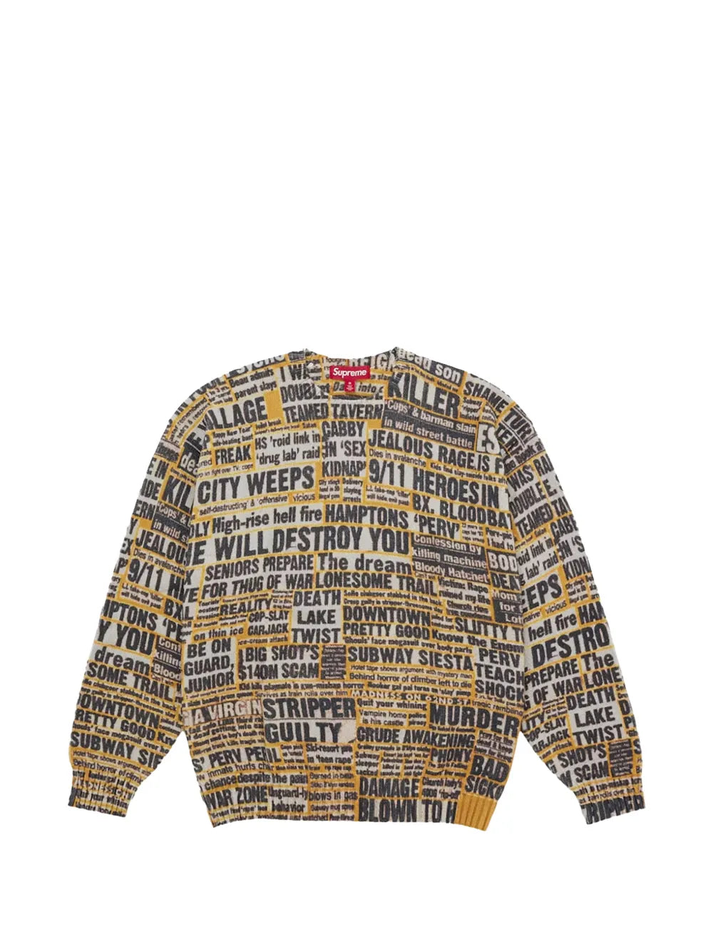 Supreme suéter Dash Snow - Naranja - imagen 1