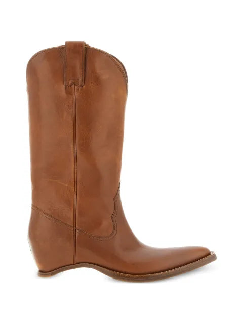 Maison Margiela botas estilo western Heel-less - Marrón - vista 1