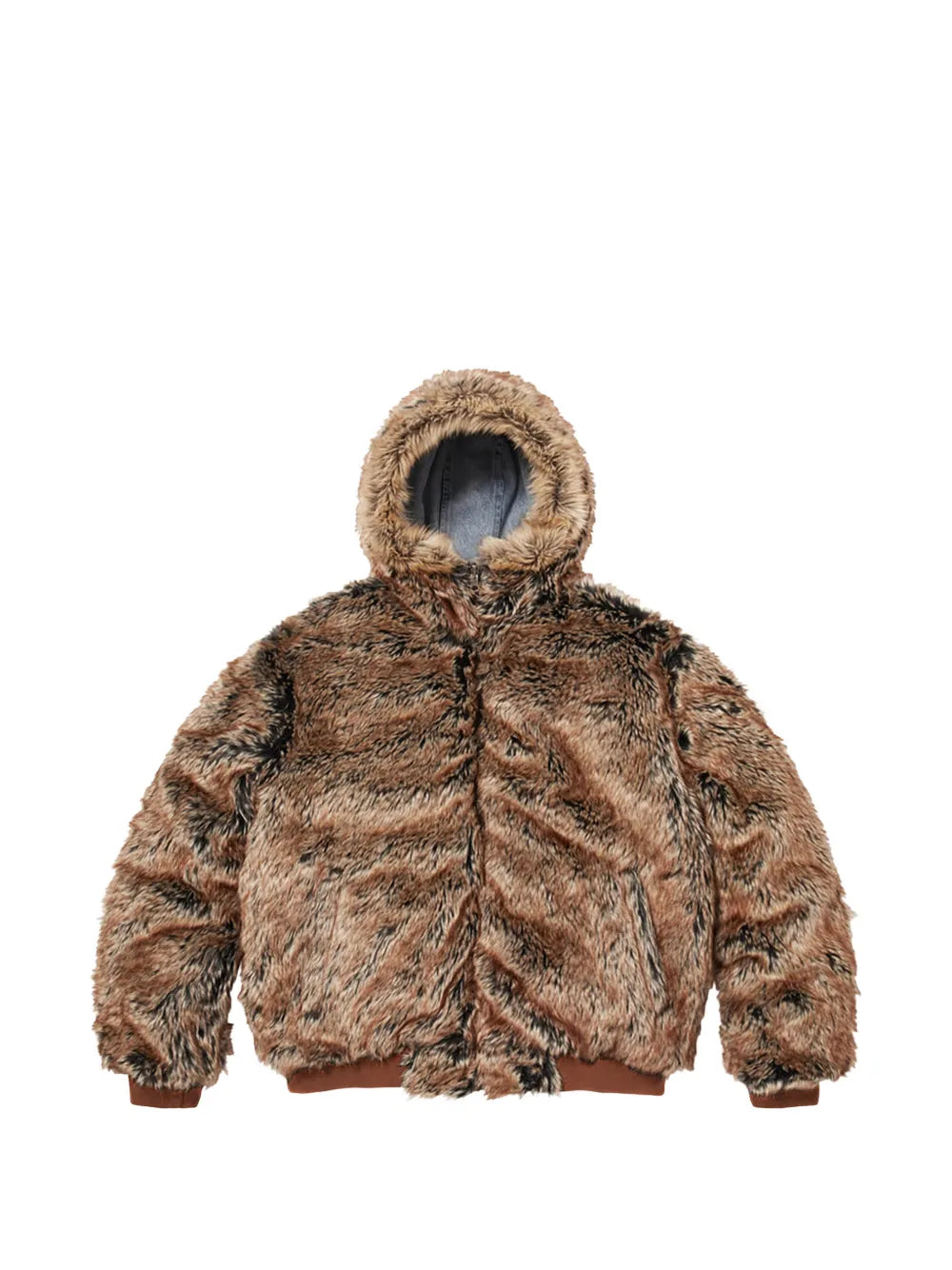 Supreme chamarra reversible con diseño texturizado - Marrón - imagen 3