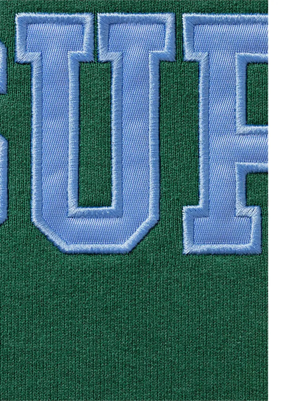 Supreme sudadera con medio cierre y detalle de bandera - Verde - imagen 2