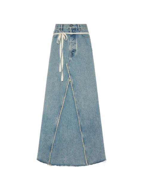 Maison Margiela falda larga de mezclilla - imagen 1