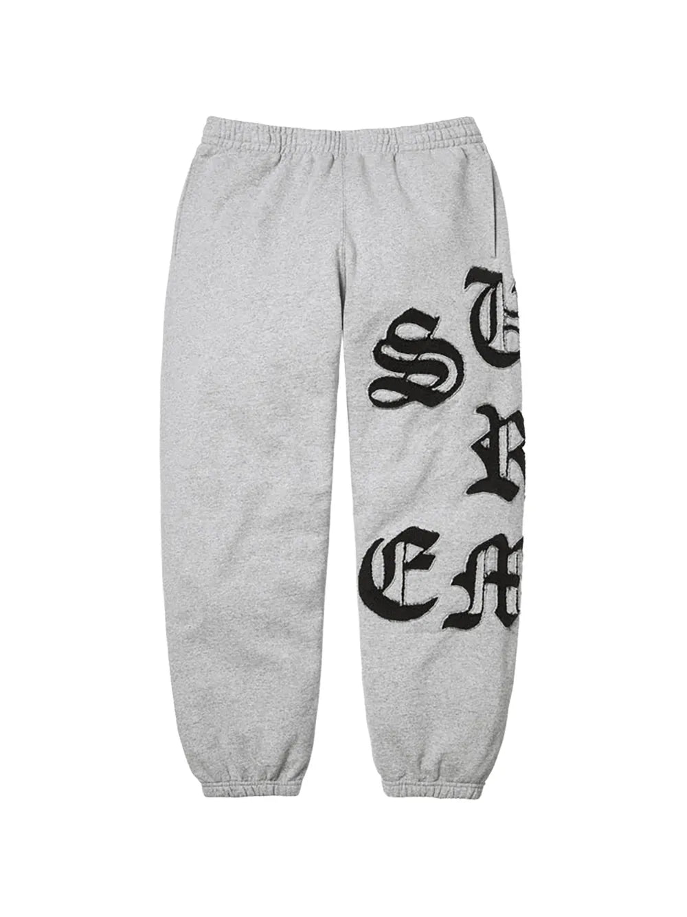 Supreme pants con tobillos elásticos - Gris - imagen 1
