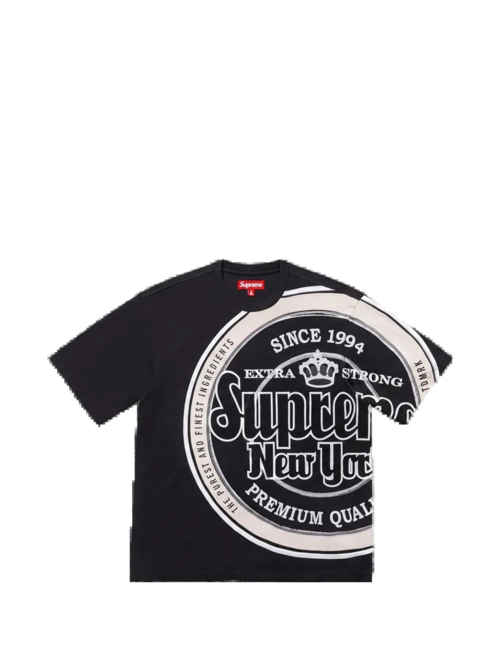 Supreme Lager short-sleeve T-shirt - Negro - imagen 1