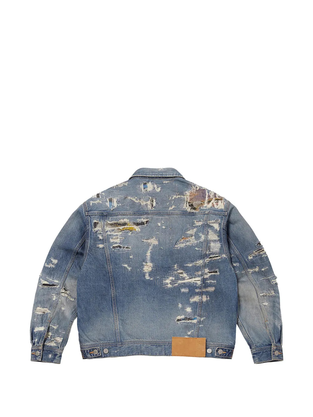 Supreme chamarra de mezclilla en colaboración con MM6 Maison Margiela - Azul - imagen 2
