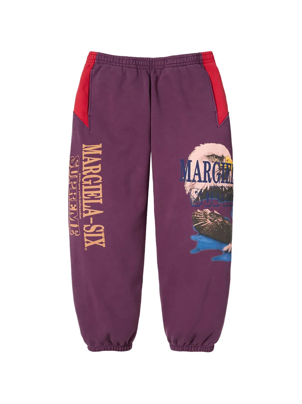 Supreme pants con estampado gráfico en colaboración con Maison Margiela - Morado - imagen 1