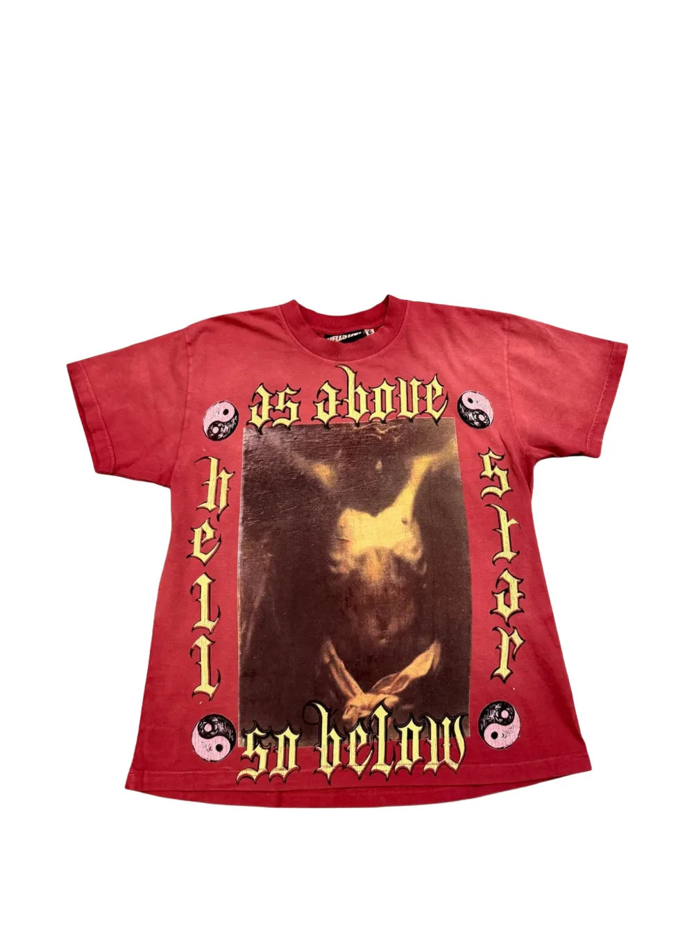 HELLSTAR playera As Above So Below roja | Farfetch 35209262