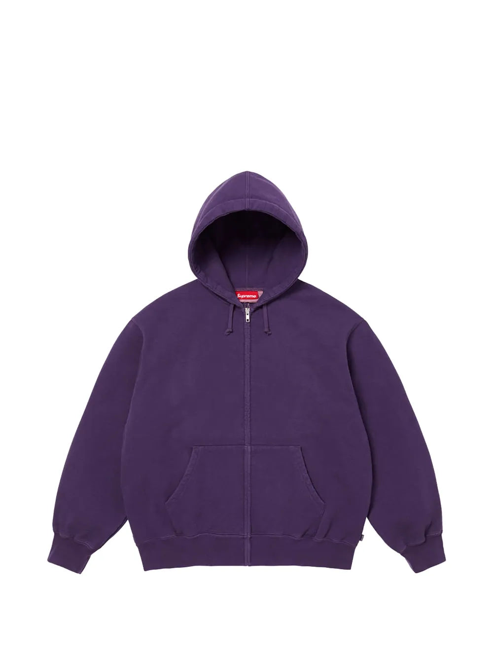 Supreme hoodie con aberturas y cierre - Morado - imagen 1