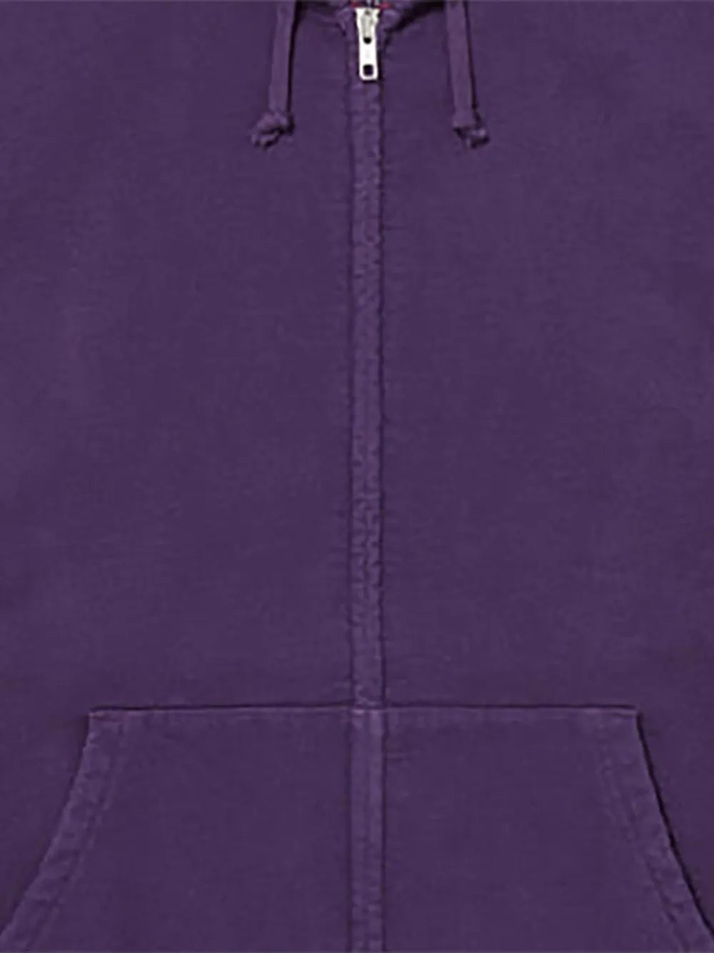 Supreme hoodie con aberturas y cierre - Morado - imagen 2