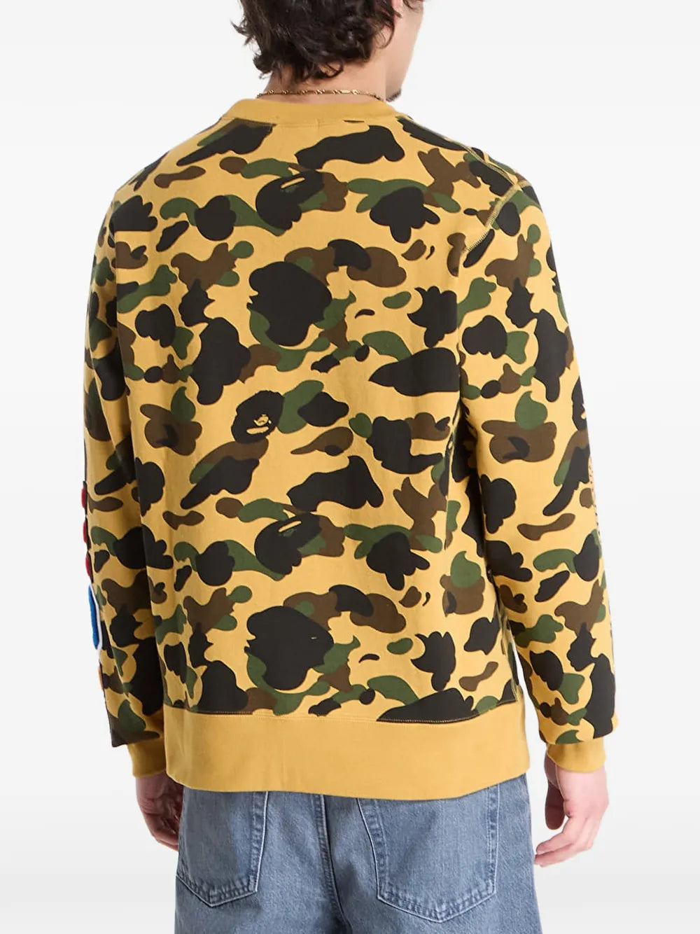A BATHING APE® sudadera Camo Shark