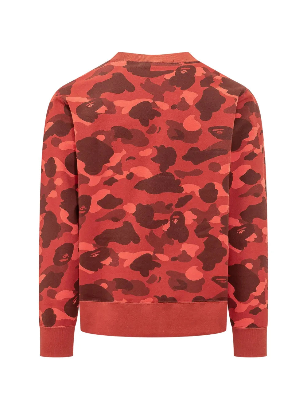 A BATHING APE® suéter con estampado militar y logo