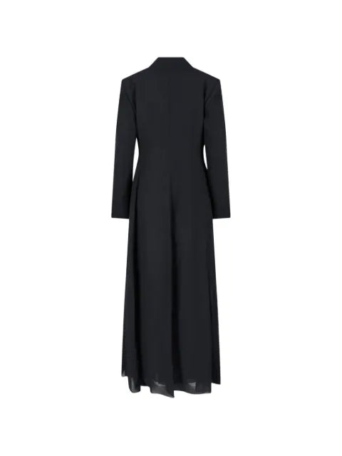 Maison Margiela vestido largo con cuello en V - imagen 2