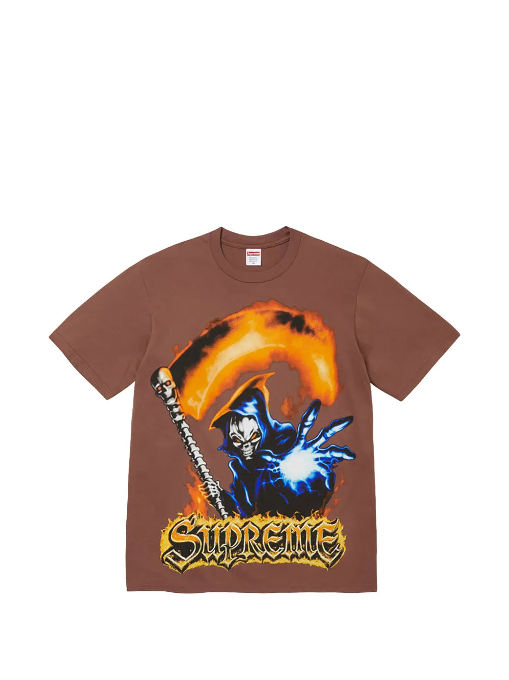 Supreme playera Grim Reaper - Marrón - imagen 1