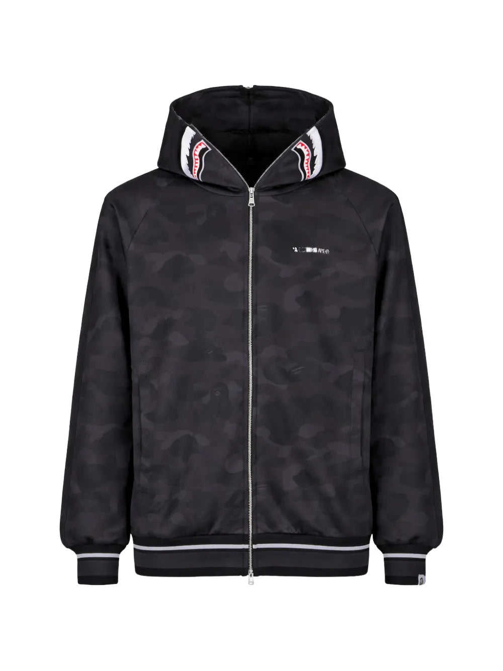 A BATHING APE® Shark camouflage-pattern hoodie