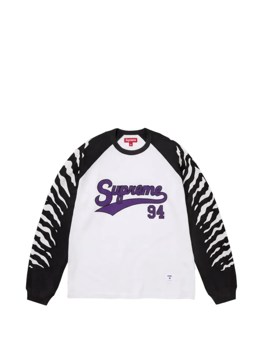 Supreme playera con tigre estampado - Blanco - imagen 1