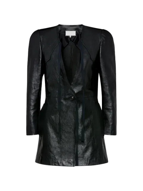 Maison Margiela chamarra de piel - imagen 1