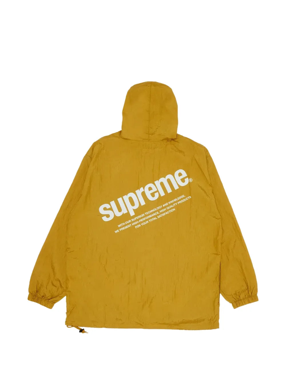 Supreme hoodie con logo estampado - Amarillo - imagen 2