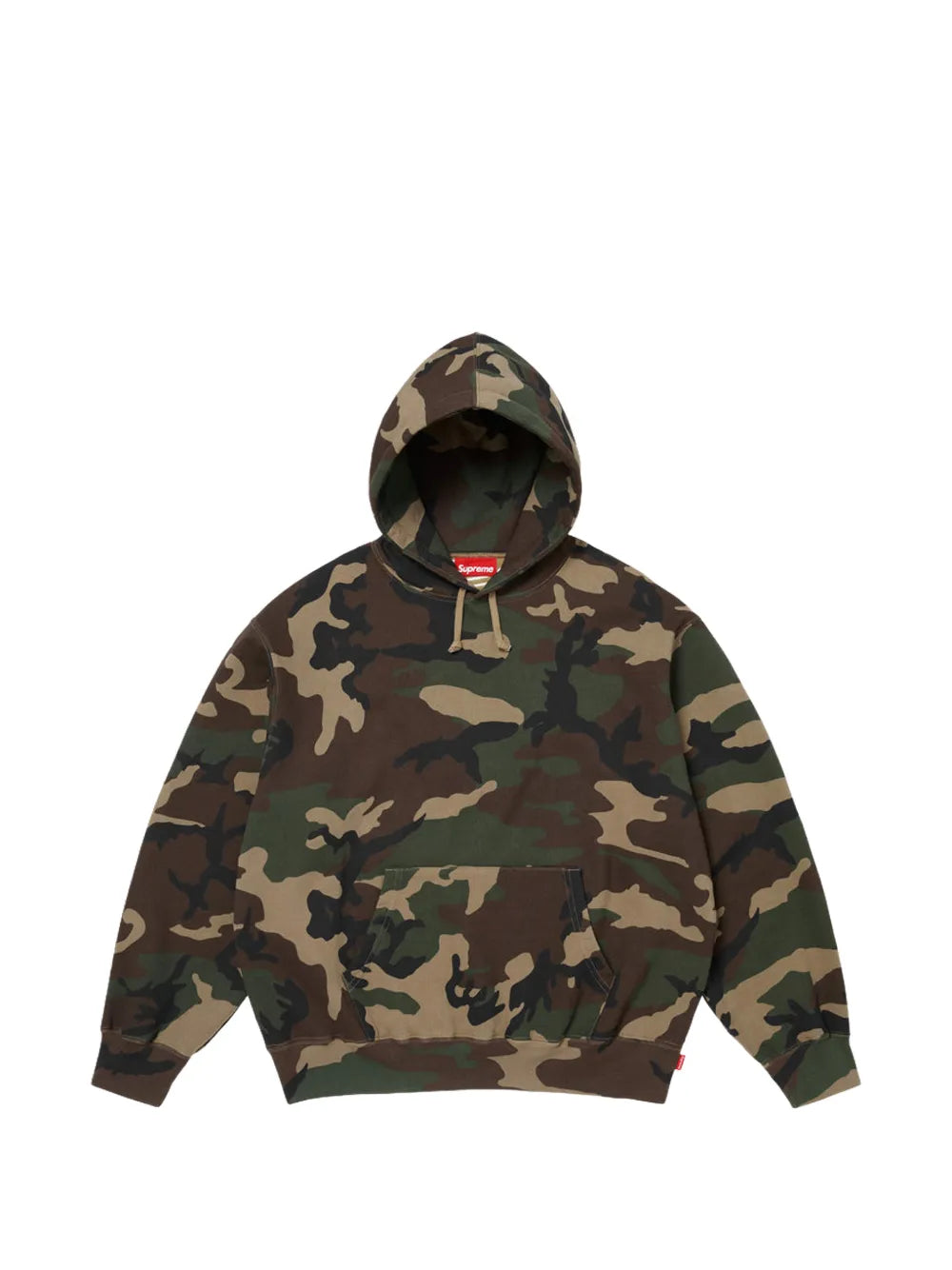 Supreme hoodie con logo estampado - Verde - imagen 1