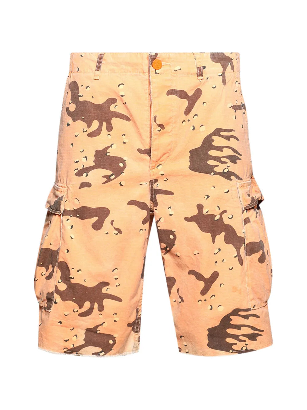 HELLSTAR shorts cargo con estampado militar naranja | Farfetch 36172336