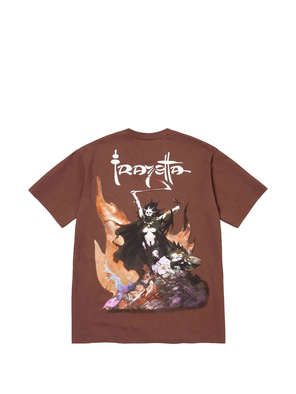 Supreme playera con estampado gráfico en colaboración con Frank Frazetta - Marrón - imagen 2