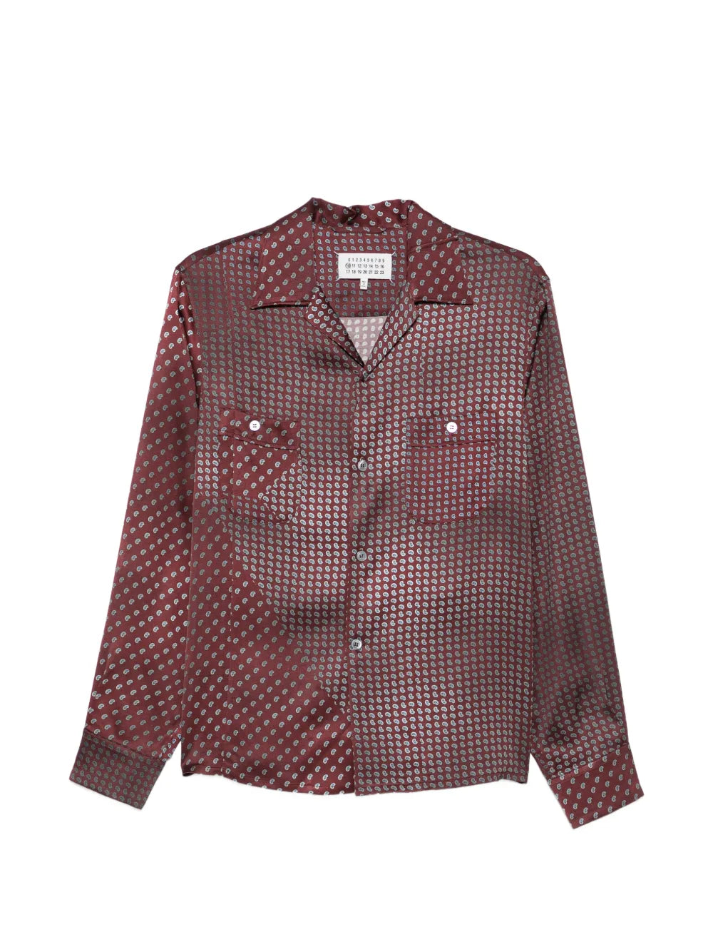 Maison Margiela camisa manga larga - Rojo - imagen 1