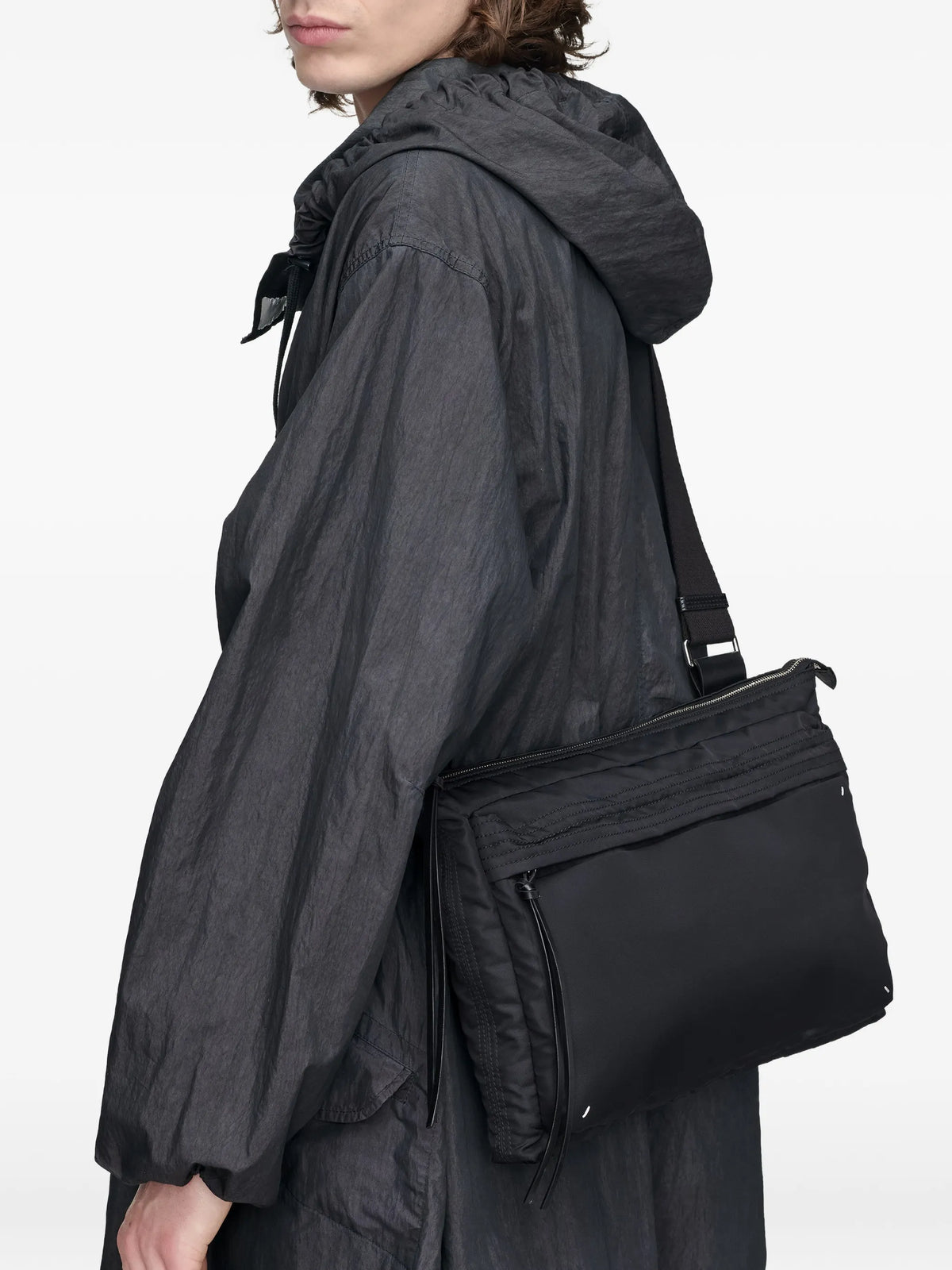 Maison Margiela bolsa crossbody negra - Negro - imagen 2