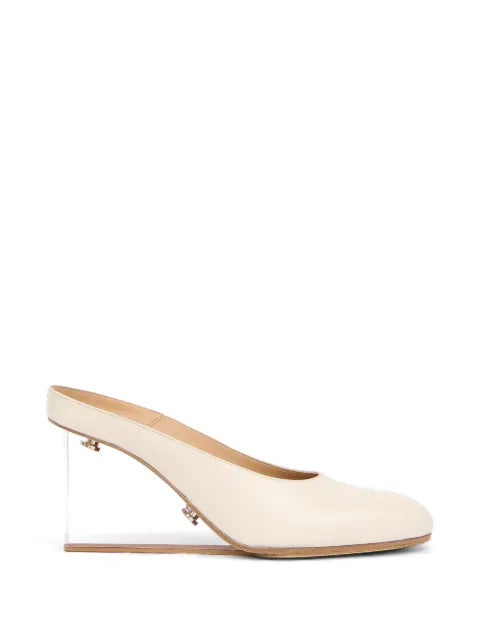 Maison Margiela mules con cuña - Neutro - vista 1