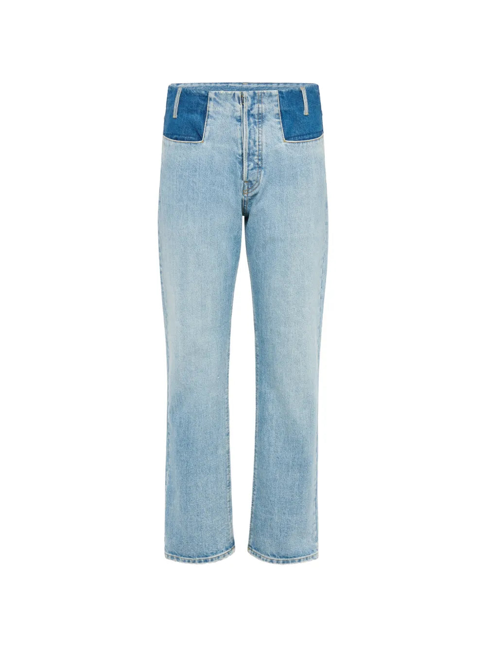 Maison Margiela jeans con diseño patchwork - Azul - imagen 1