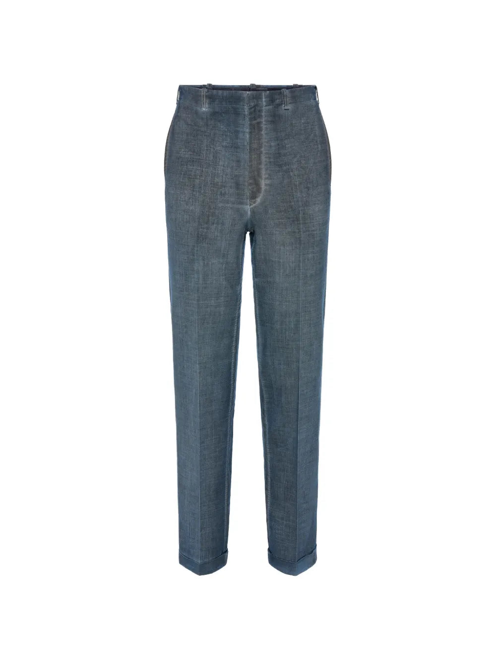 Maison Margiela pantalones con doble efecto teñido - Azul - imagen 1