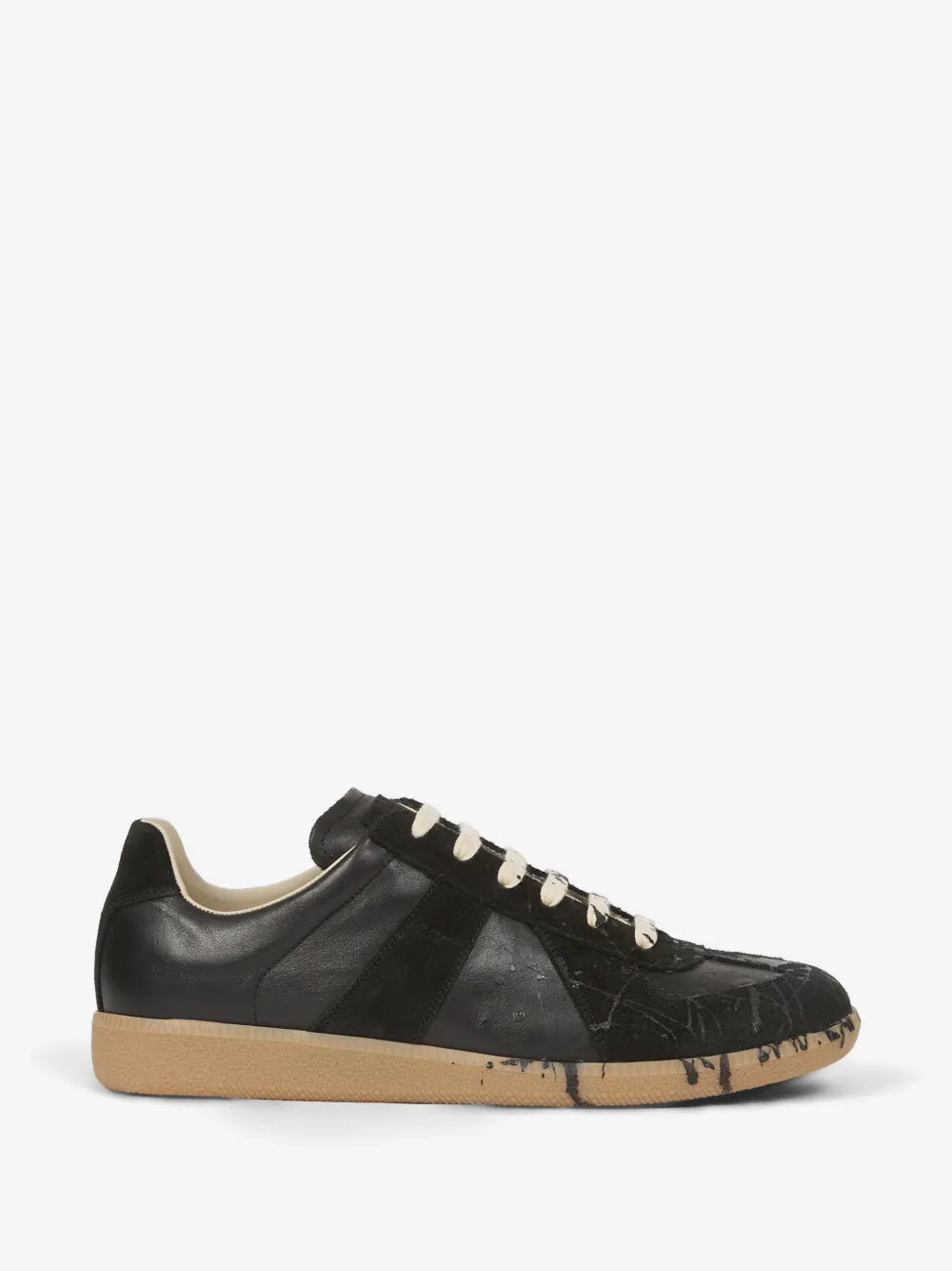 Maison Margiela tenis Replica con salpicadura de pintura