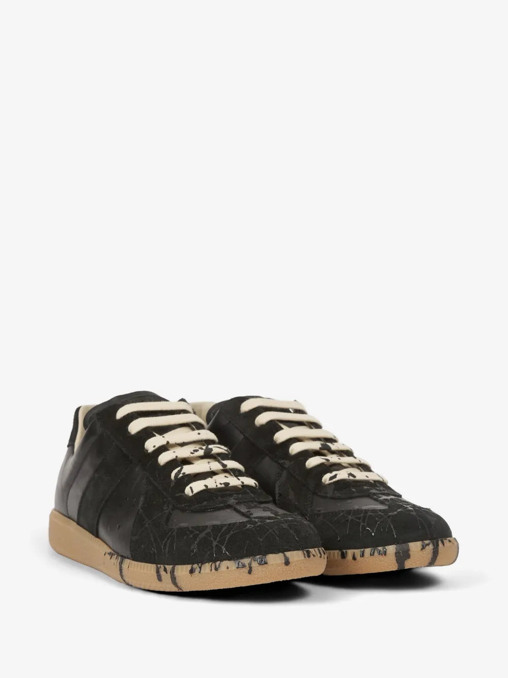 Maison Margiela tenis Replica con salpicadura de pintura