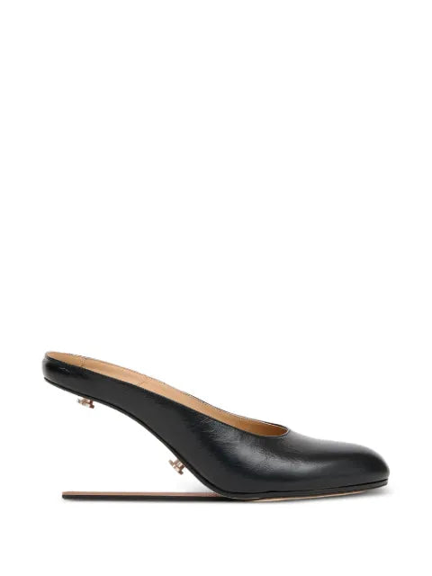 Maison Margiela mules Plexi - Negro - vista 1