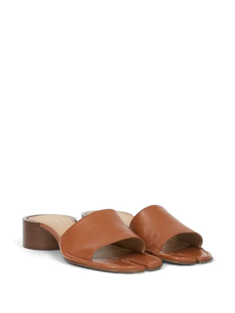 Maison Margiela mules Tabi - Marrón - vista 2