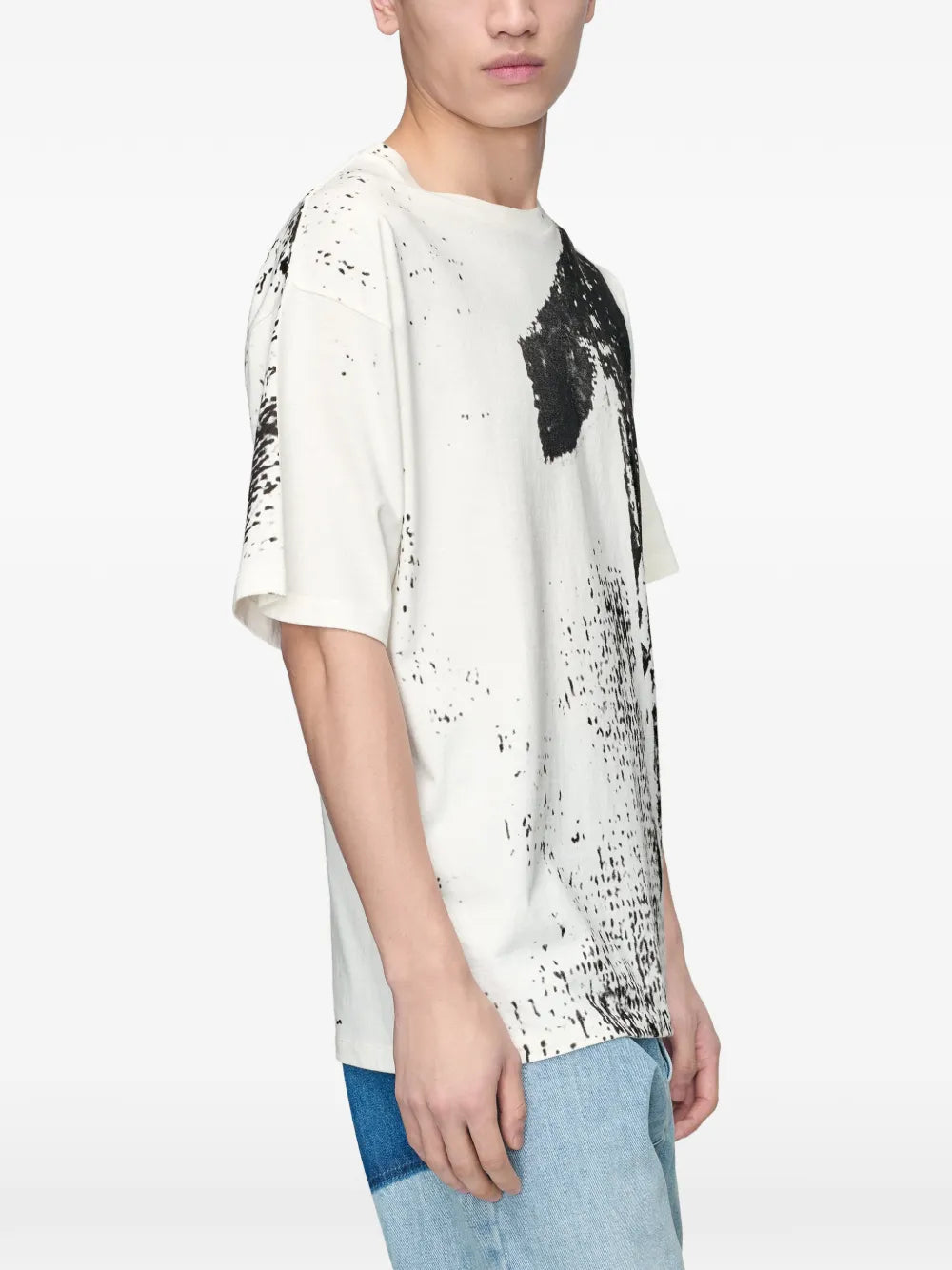 Maison Margiela playera con estampado 10 - Blanco - imagen 4