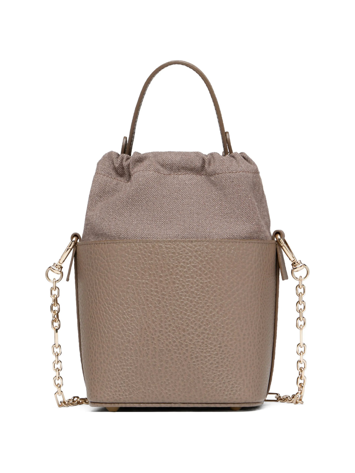 Maison Margiela bolsa bucket 5AC con piel granulada - Neutro - imagen 3