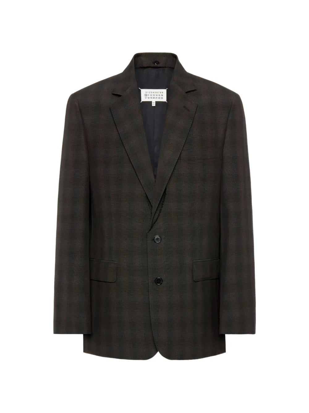 Maison Margiela blazer con botones - Marrón - imagen 1
