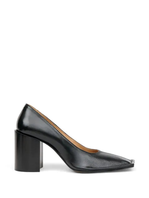Maison Margiela zapatillas con puntera cuadrada - Negro - vista 1