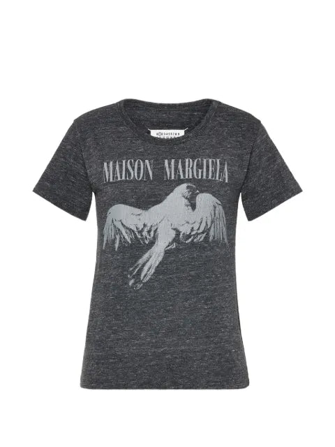 Maison Margiela playera con motivo de pájaro - imagen 1