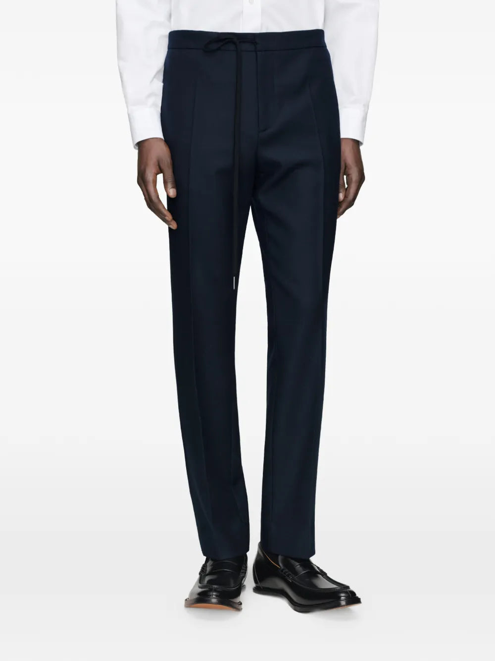Maison Margiela pantalones rectos - Azul - imagen 3