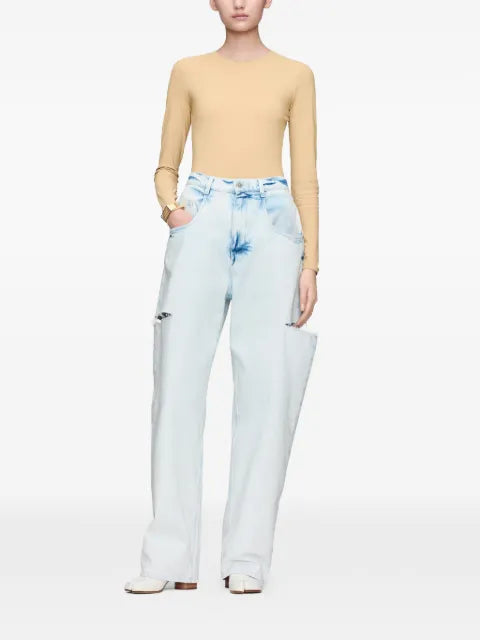 Maison Margiela jeans con efecto desgastado - imagen 2
