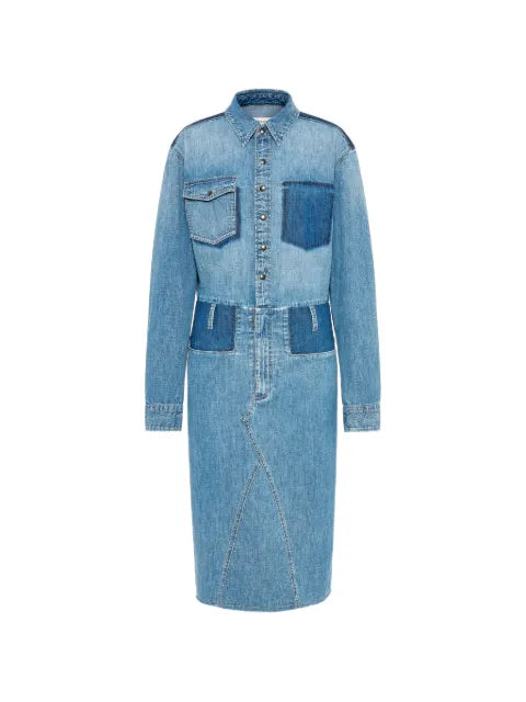 Maison Margiela vestido camisero Minimal Denim - imagen 1